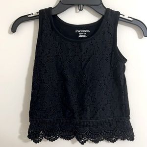 Children’s XS black tank top